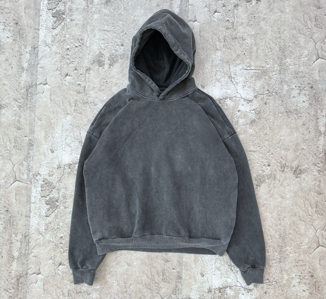 VINTAGE GREY HOODIE